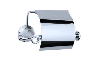BOHEME Puro 10701 | держатель для туалетной бумаги (хром/swarovski) ― поставщик сантехники и отопительного оборудования SAN-GROZE
