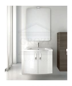 Berloni Bagno FLEX FX0011/100 | комплект мебели для ванной комнаты (белый глянец) ― поставщик сантехники и отопительного оборудования SAN-GROZE