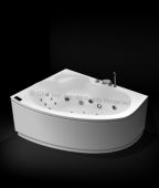 Акриловая гидромассажная ванна GNT NIСE-R 160x105 Basic