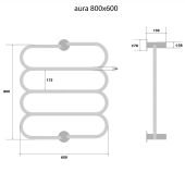 Energy Aura | электрический полотенцесушитель 800x600