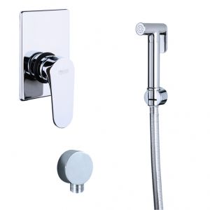 Fiore Kyma | комплект гигиенический душ со смесителем (хром) ― поставщик сантехники и отопительного оборудования SAN-GROZE