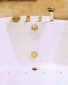 Fiore слив-перелив для ванны (золото)