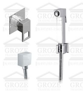 MIGLIORE QUADRA комплект гигиенический душ со смесителем (хром) ― поставщик сантехники и отопительного оборудования SAN-GROZE