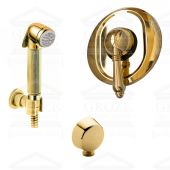Nicolazzi Classica El Capitan | комплект гигиенический душ со смесителем (золото)